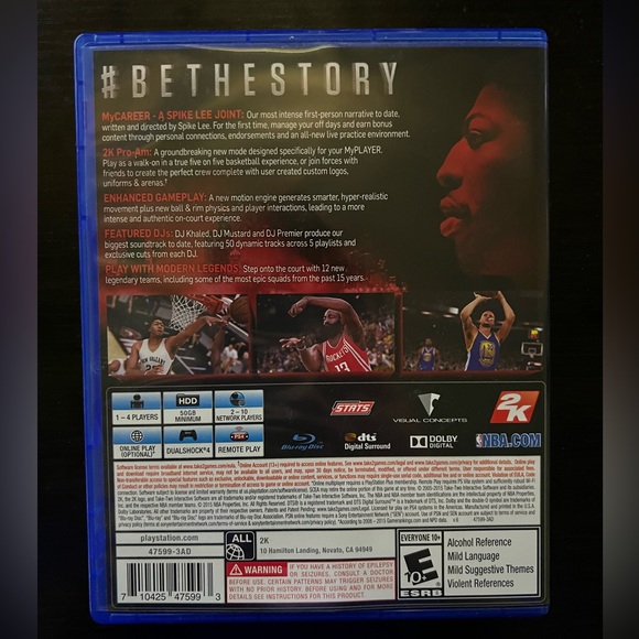 PS4 NBA 2K16 Game - Picture 2 of 5